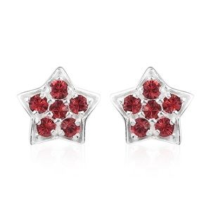 SWAROVSKI Indian Pink Star Stud Earrings